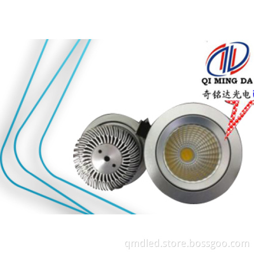 Aluminum Body with Frosted Sliver or Light Sliver 5W LED Spot Light